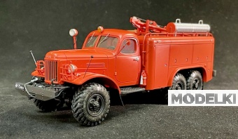 1:43 Пожарный автомобиль технической службы AT-2(157К)ТА Ленинградский вариант 1963г - SL-242