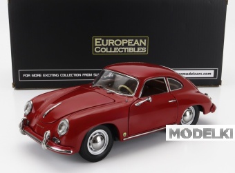 1:18 PORSCHE 356a 1500 Gs Carrera Gt Coupe (1957), Polyantha Red - 1350