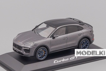 1:43 (Уценка!) PORSCHE Cayenne Turbo GT Coupe (E3 II) 2024, grey metallic - WAP0200330RCAY-Z1