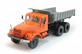 1:43 (Б/У) КРАЗ-256Б1 Самосвал, Грузовики СССР 1, оранжевый / серый - ALS01-X2