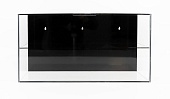 1:2 VETRINA DISPLAY BOX Hight Quality Showcase For Up To 6 Helmets Or 4 Modelcars 1/18 Lungh.length Cm 58 X Largh.width Cm 15.5 X Alt.height Cm 30.5, Black Backside - CK99918008