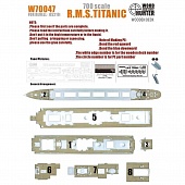 1:700 Набор деталей R.M.S TITANIC (Revell 05210) - W70047
