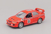 1:43 (Уценка!) MITSUBISHI Evo #8, red - DC047-Z1