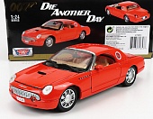 1:24 FORD Thunderbird (1999) - 007 James Bond - Die Another Day - La Morte Puo' Attendere, Orange - 79853