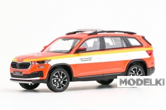 1:43 SKODA Kodiaq FL Fire Brigade Of Karlovy Vary Region (2021) - 041XL04