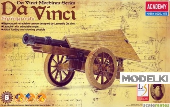 Сборная модель Орудие Пушка Леонардо да Винчи - 18142