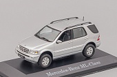 1:43 (Б/У) MERCEDES-BENZ ML-Klasse W163, silver - B66961928-X1