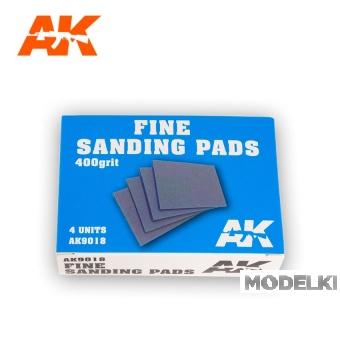 Fine Sanding Pads 400 grit. 4 units - AK-9018