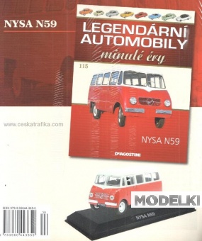 1:43 NYSA N59, Legendarni automobily minule ery 115 - LAME115