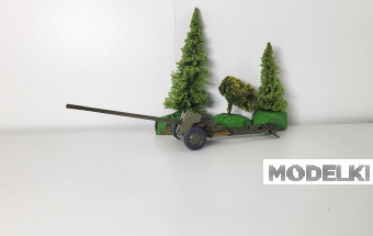 1:43 100-мм противотанковое орудие МТ-12 Рапира. Готовая модель - am43031057