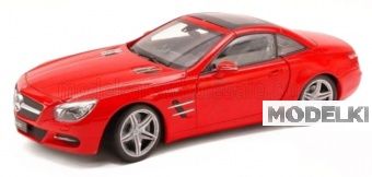 1:18 MERCEDES-BENZ SL-CLASS SL500 (R231) Spider Cabriolet Closed (2012), red - 18046H-RD