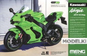 1:9 Сборная модель Kawasaki Ninja ZX-10RR - MT-008