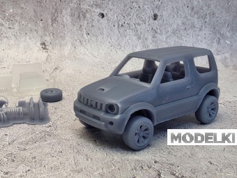 1:43 Сборная модель Suzuki Jimny III Рестайлинг 2 - ALMA053