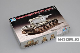 1:72 Сборная модель Немецкий тяжелый танк Pz.kpfw KV-2 754(r) (трофейный КВ-2) - 07266