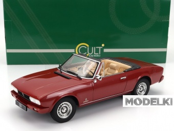 1:18 PEUGEOT 504 Cabriolet Open (1983), Red Met - CML192-1