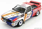 1:18 AUDI QUATTRO A2 №2 WINNER RALLY AVD STH HUNSRUCK (1984) D.LUX, white / red - 155841102