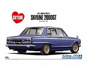 1:24 Сборная модель Nissan Skyline 2000 GT GC10 71 - 05836