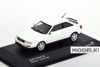 1:43 AUDI S2 Coupe (1992), white metallic - S4312202