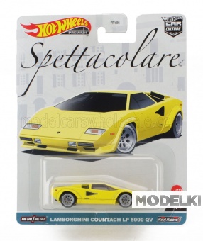 1:64 LAMBORGHINI Countach Lp5000 Qv (1982), Yellow - FPY86-959B-HKC47