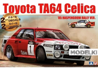 1:24 Сборная модель TOYOTA Celica Twin-cam Turbo N1 Rally Haspengouw (1985) F.Gallagher - J.Kankkunen - B24021