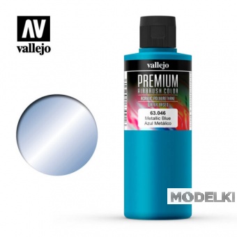 Краска акрил-уретановая 'Premium Color' Металлик Синий/Metallic Blue - 62046